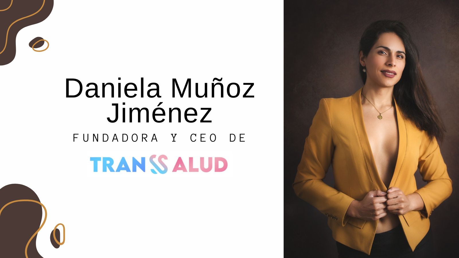 Conoces a Daniela Muñoz fundadora y CEO de TRANSSALUD? | UNIQES